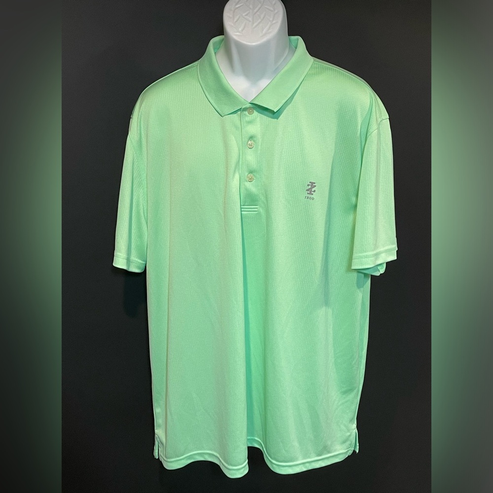 IZOD Golf Men’s Polo in Mint Green Size XXL